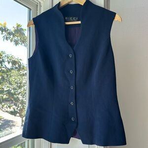 Vintage Fitted Vest